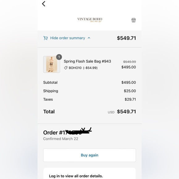 Refurbished Gucci Tote from the company Vintage Boho Bags - Picture 5 of 6